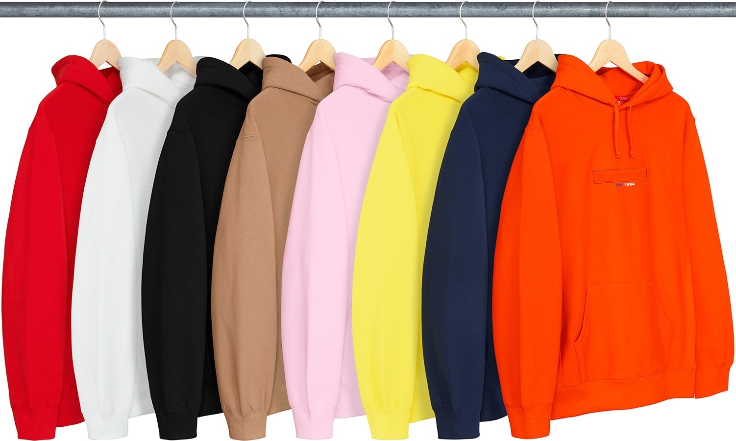 Embossed Logo Hooded Sweatshirt